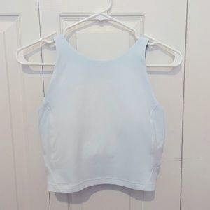 High neck lululemon align tank. Size 6 white